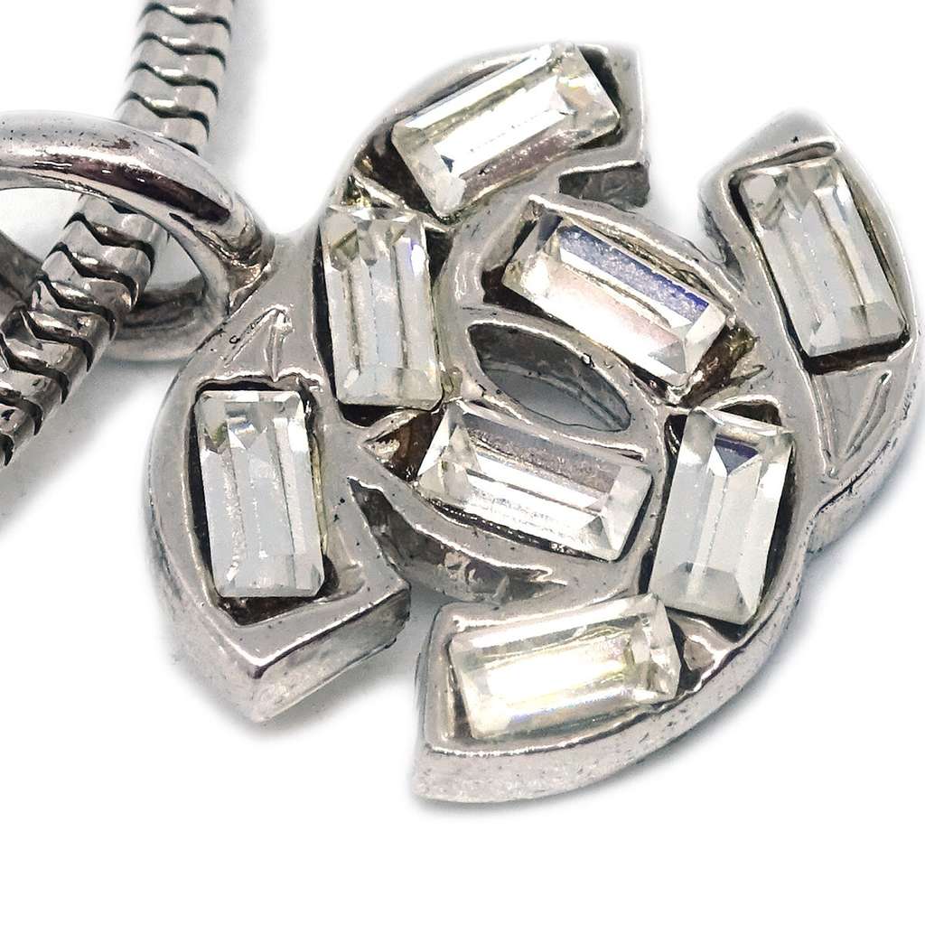 Chanel CC Chain Bracelet Silver Good condition - Back View