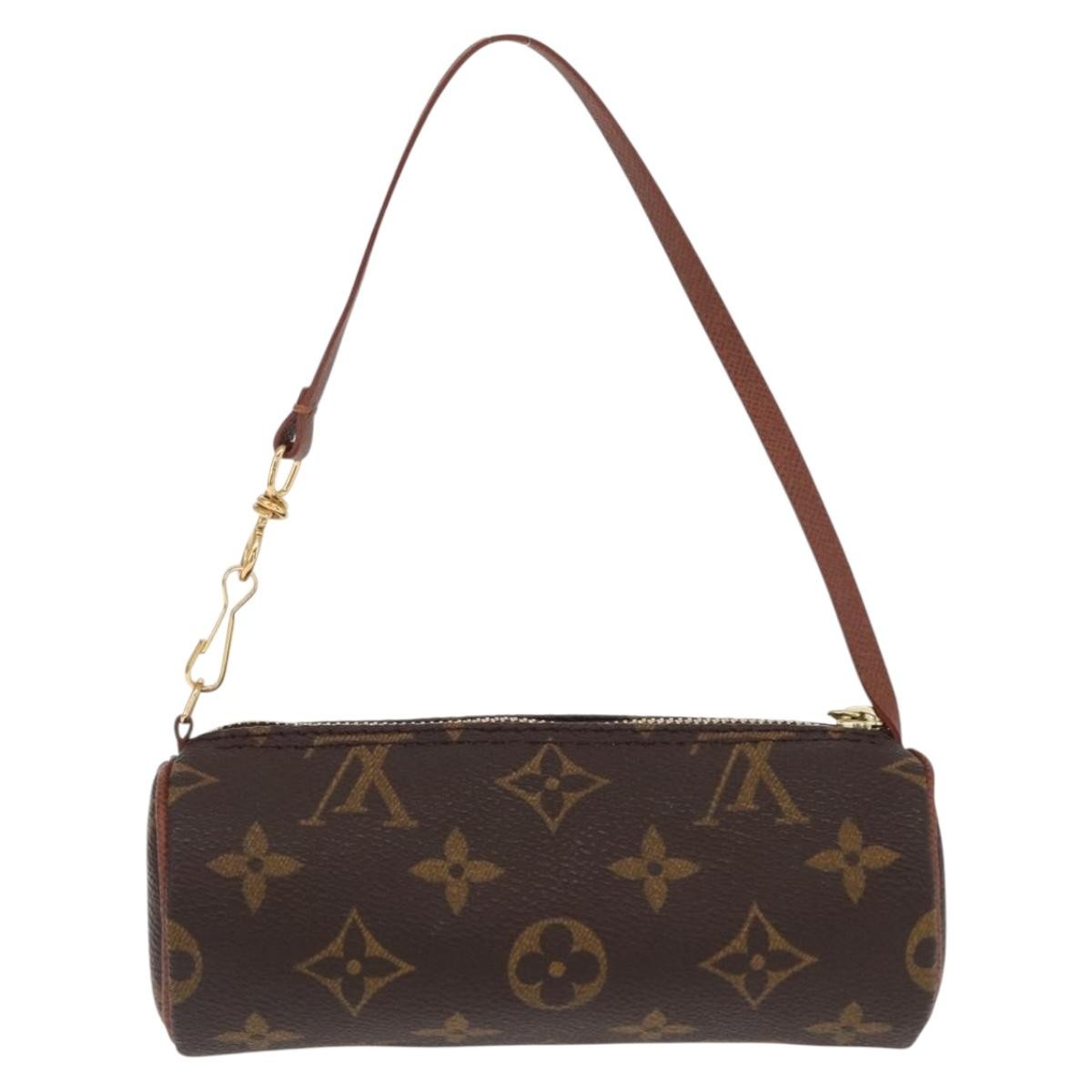 Louis Vuitton Papillon Pochette Brown Canvas Good condition - Back View