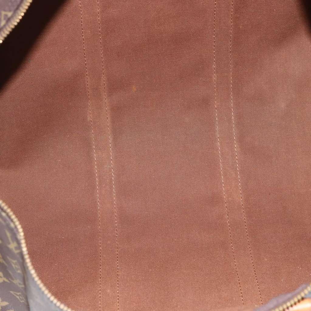 Louis Vuitton Keepall Bag Brown Canvas Fair condition - Box View