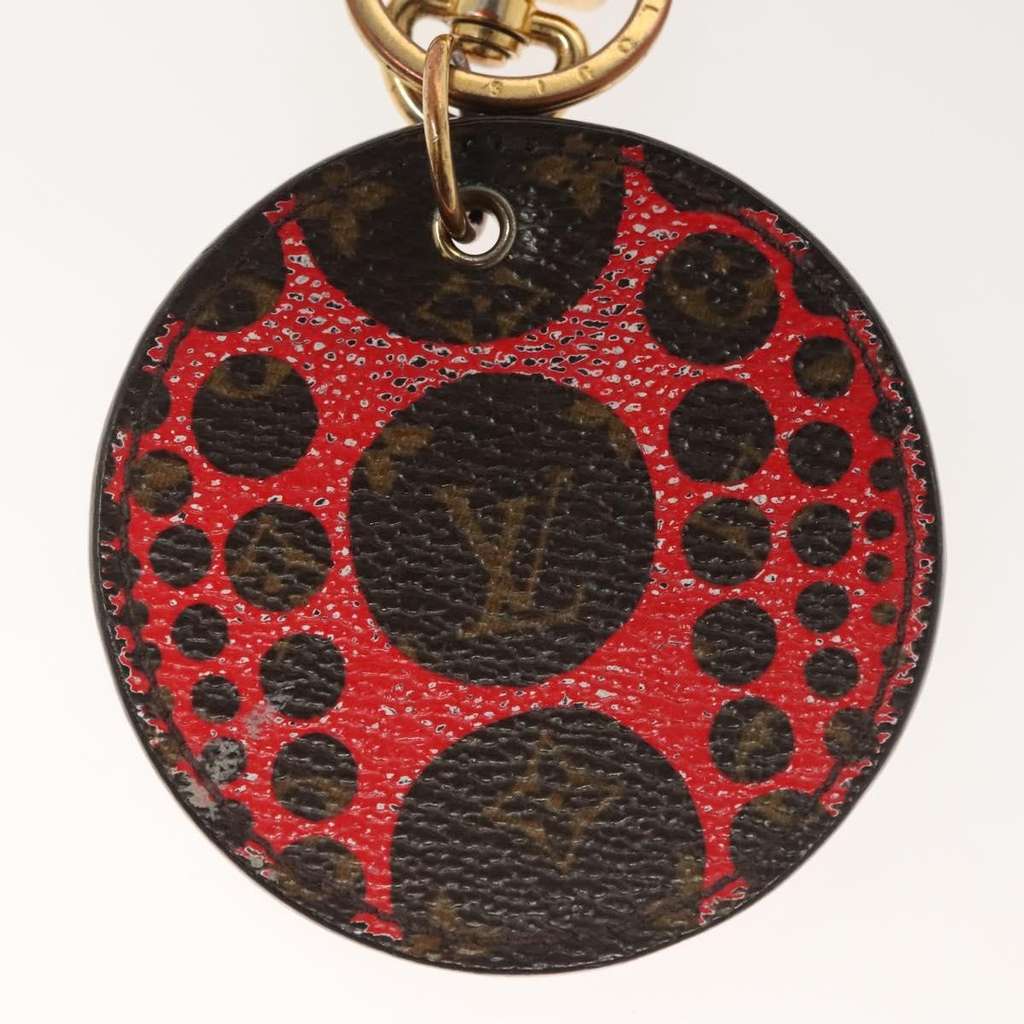 Louis Vuitton Pumpkin Bag Charm and Key Holder Brown Canvas Good condition - Back View