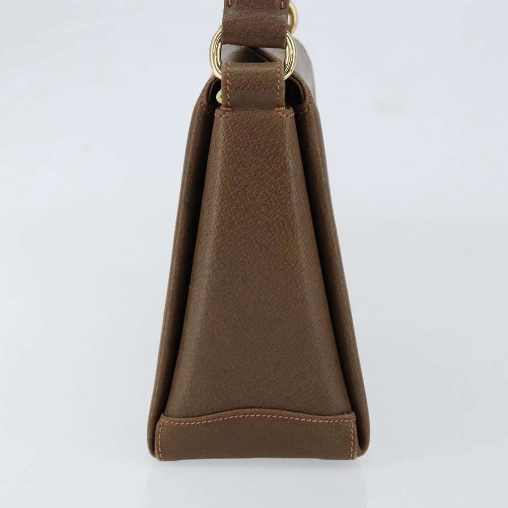 Gucci Vintage Shoulder Bag Brown Leather Good condition - Inside View