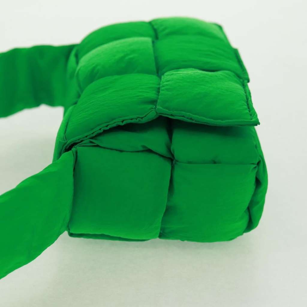 Bottega Veneta Padded Tech Cassette Crossbody Bag Green Good condition - Inside View