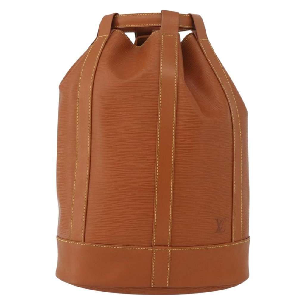 Louis Vuitton Randonnee Backpack Brown Leather Good condition - Back View