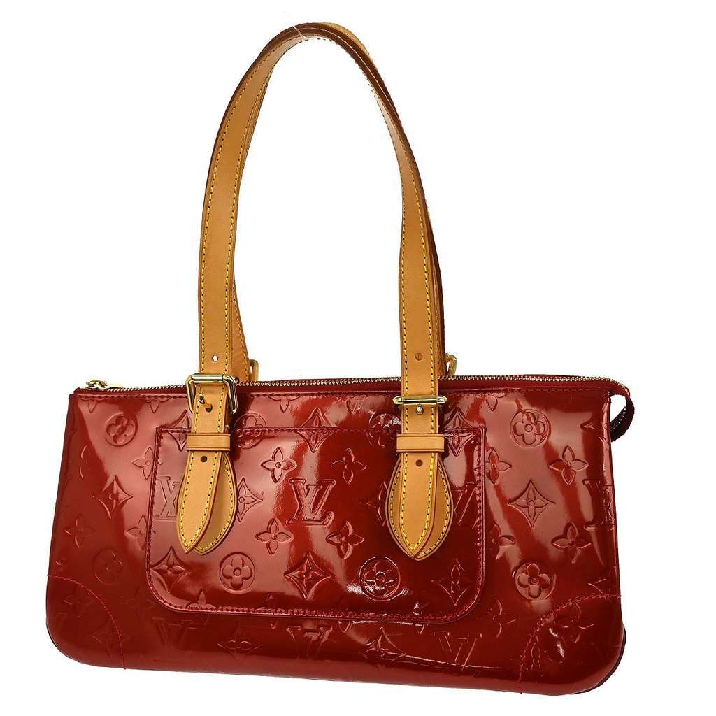 Louis Vuitton Rosewood Avenue Handbag Red Good condition - Back View