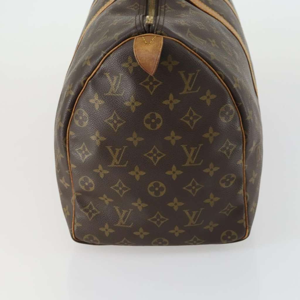 Louis Vuitton Keepall Bag Brown Canvas Fair condition - Inside View