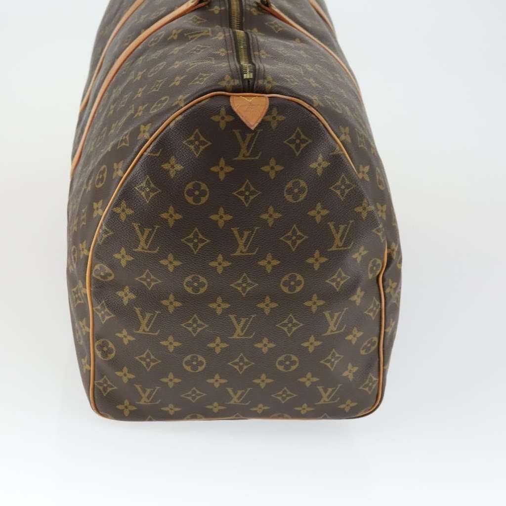 Louis Vuitton Keepall Bag Brown Canvas Good condition - Model View