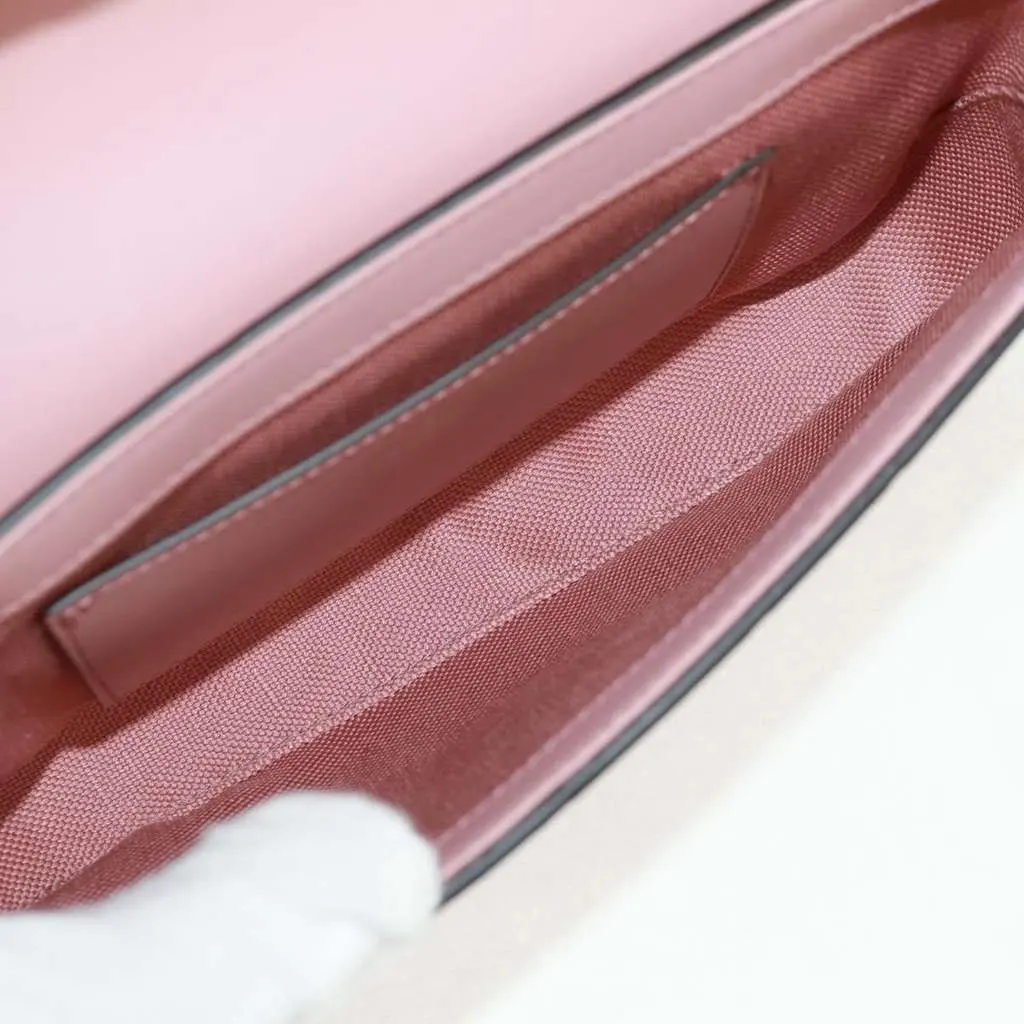 Gucci Envelope Flap Crossbody Bag Pink Leather Very good - Box View