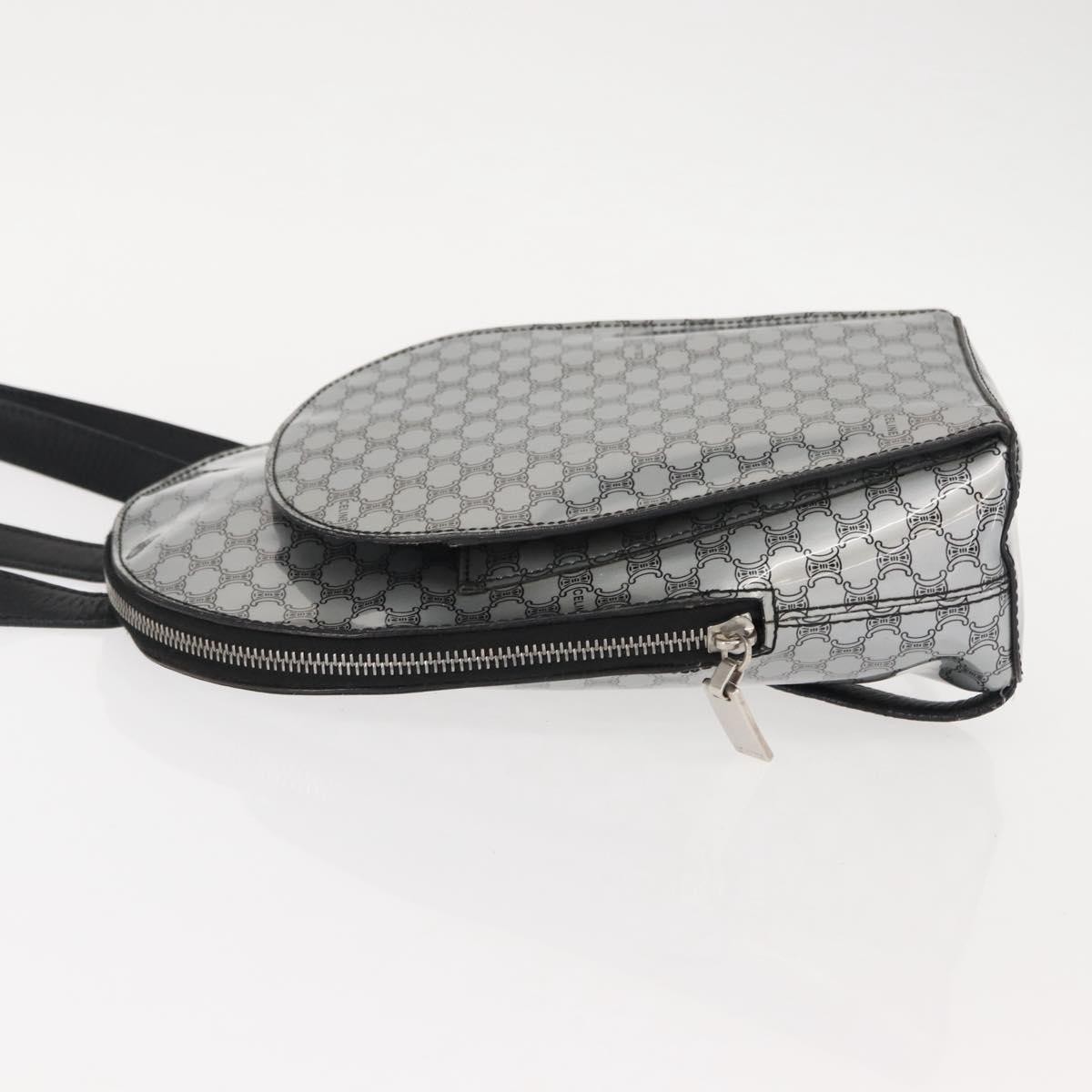 Celine Vintage Macadam Backpack Silver Good condition - Model View