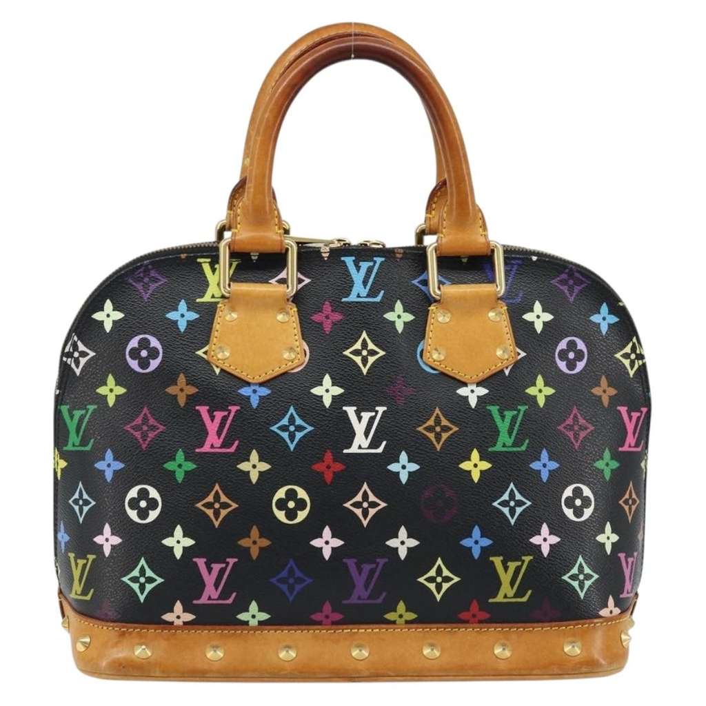 Louis Vuitton Alma Handbag Other Canvas Fair condition - Back View