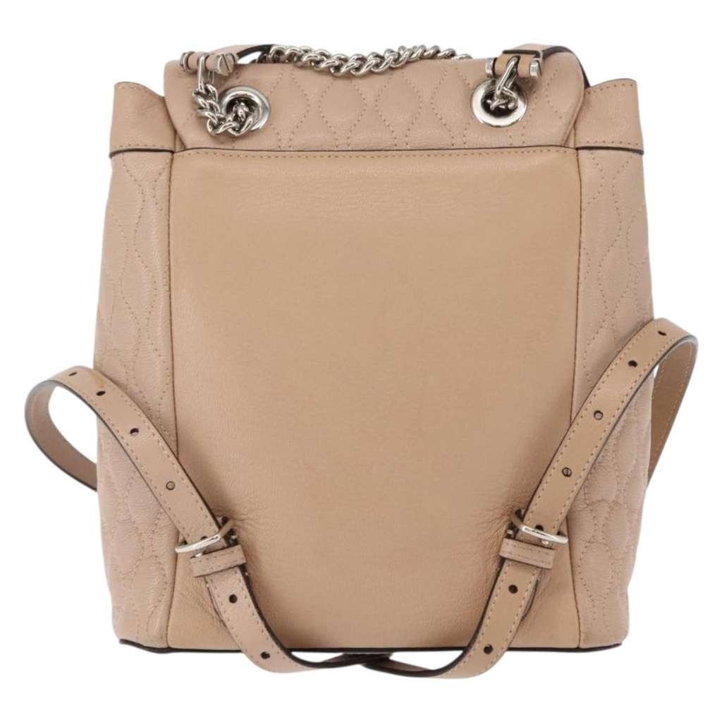 Bally Vintage Backpack Pink Leather Good condition - Back View