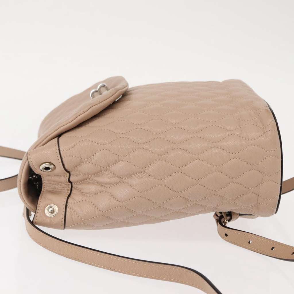 Bally Vintage Backpack Pink Leather Good condition - Model View