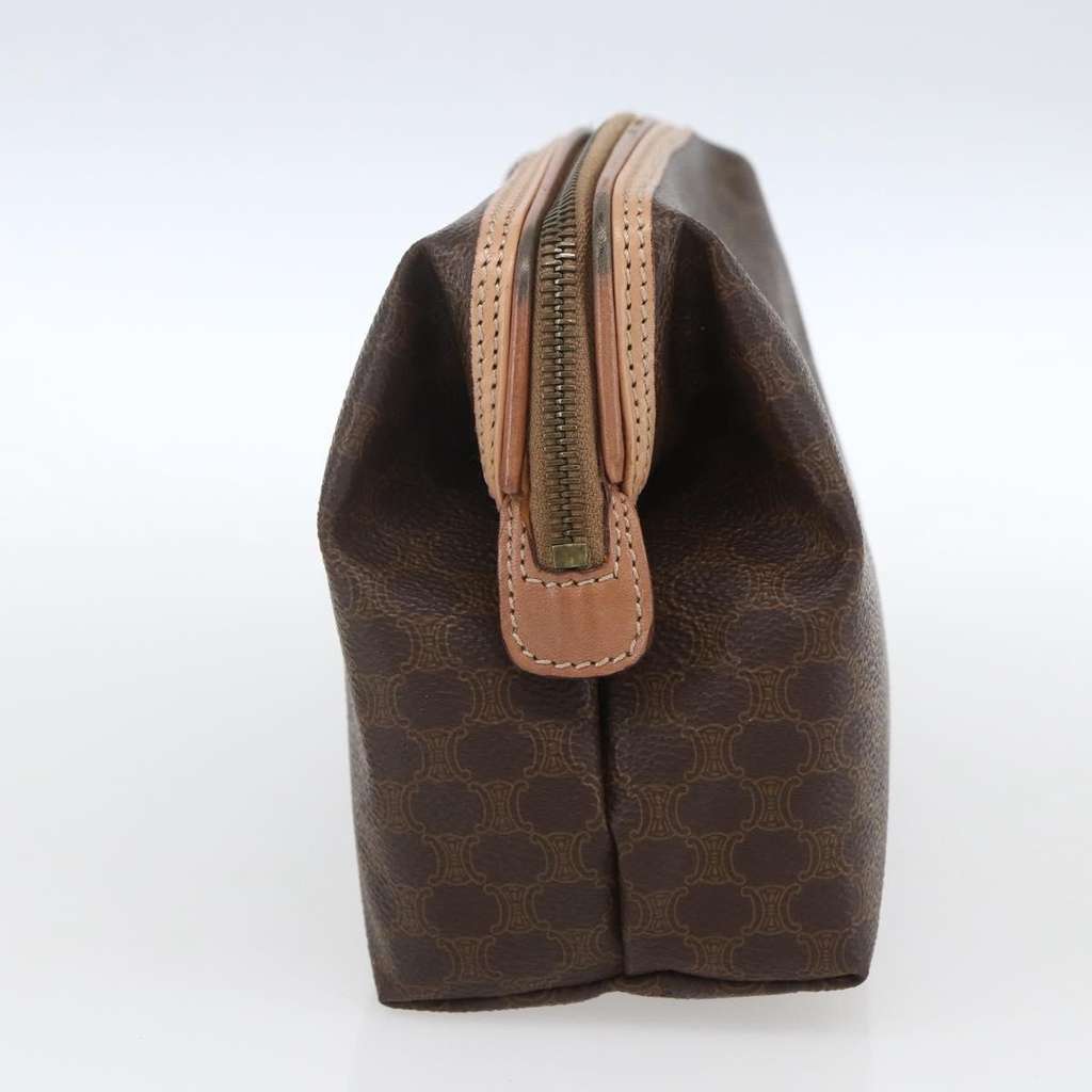 Celine C Macadam Pouch Brown Good condition - Model View
