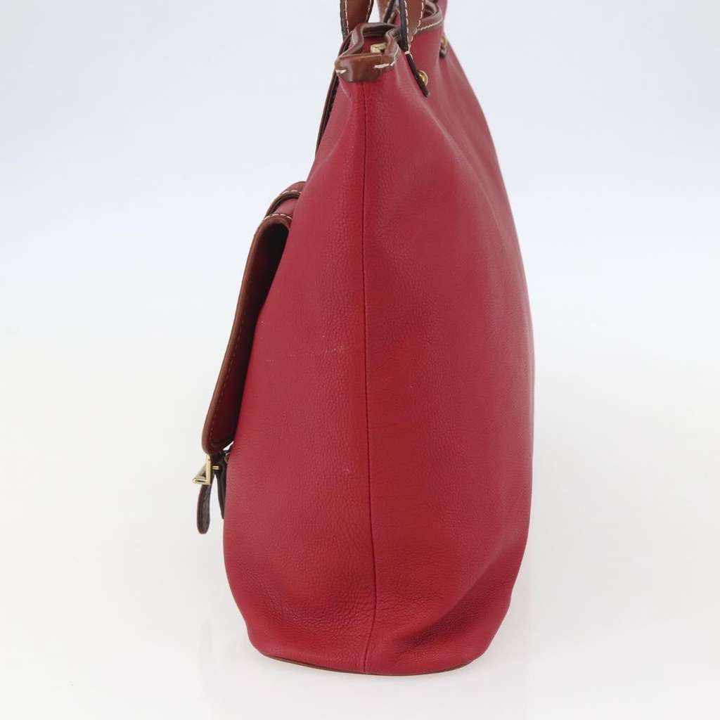 Chloe Vintage Tote bag Red Leather Good condition - Model View