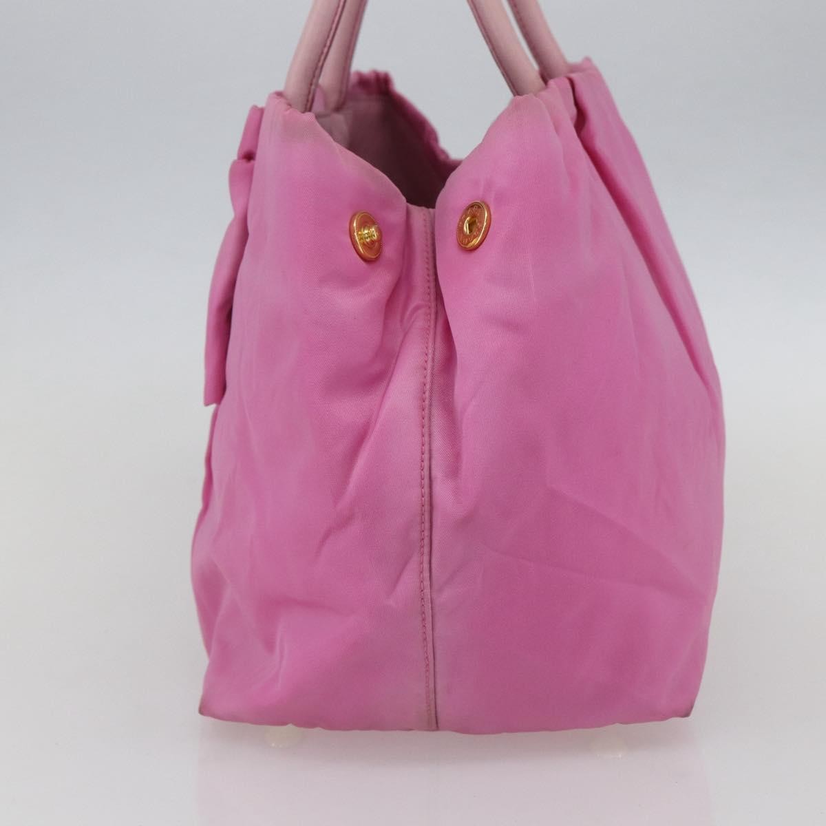 Prada Bow Tote Pink Good condition - Model View