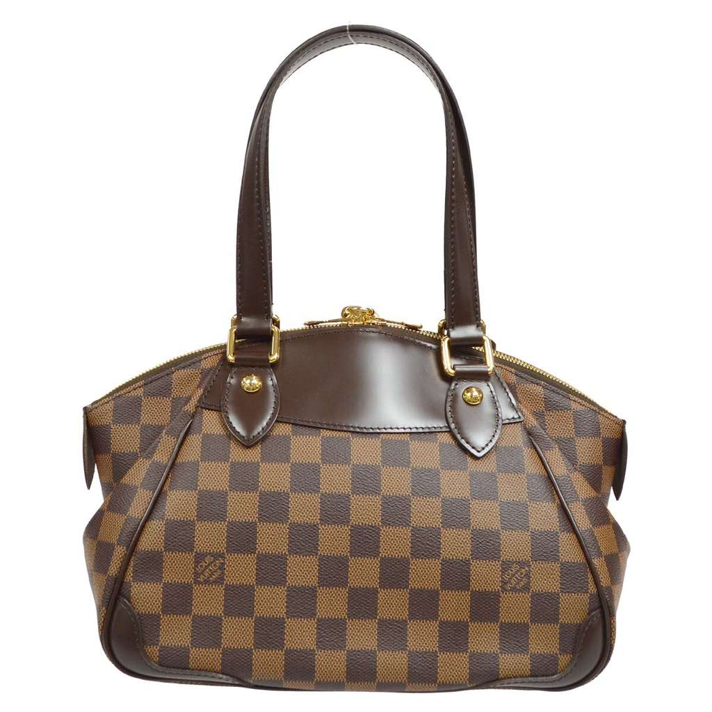 Louis Vuitton Verona Handbag Brown Canvas Very good condition - Back View