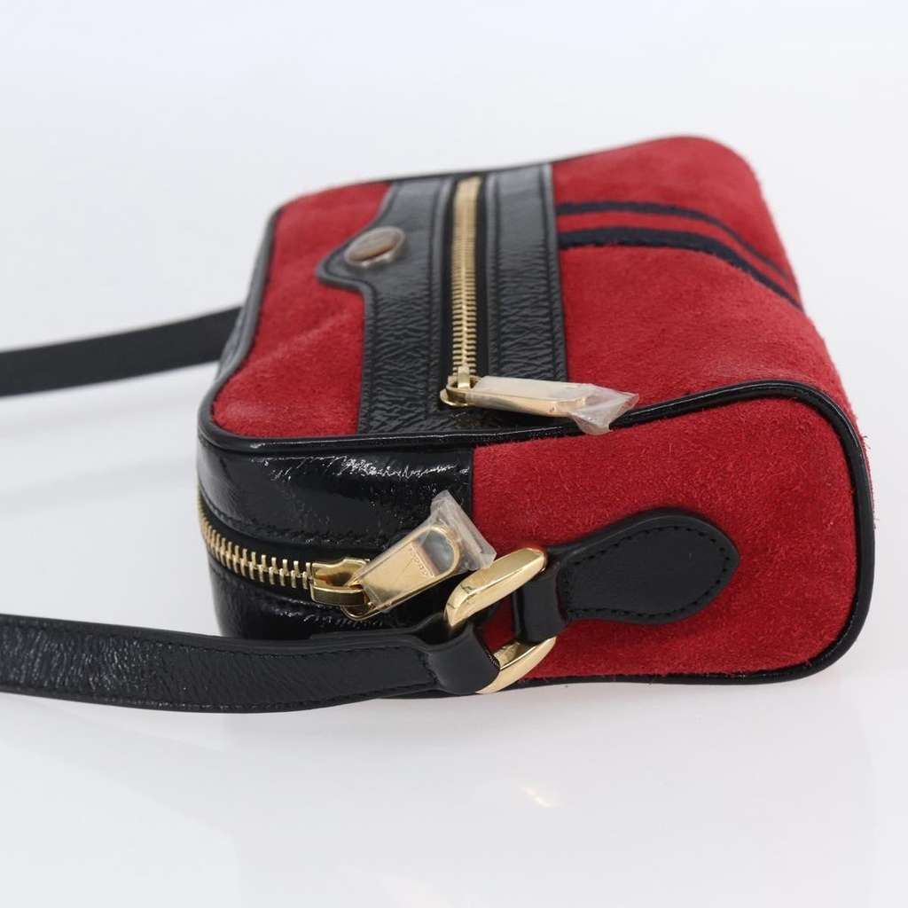 Gucci Ophidia Shoulder Bag Red Suede Good condition - Inside View