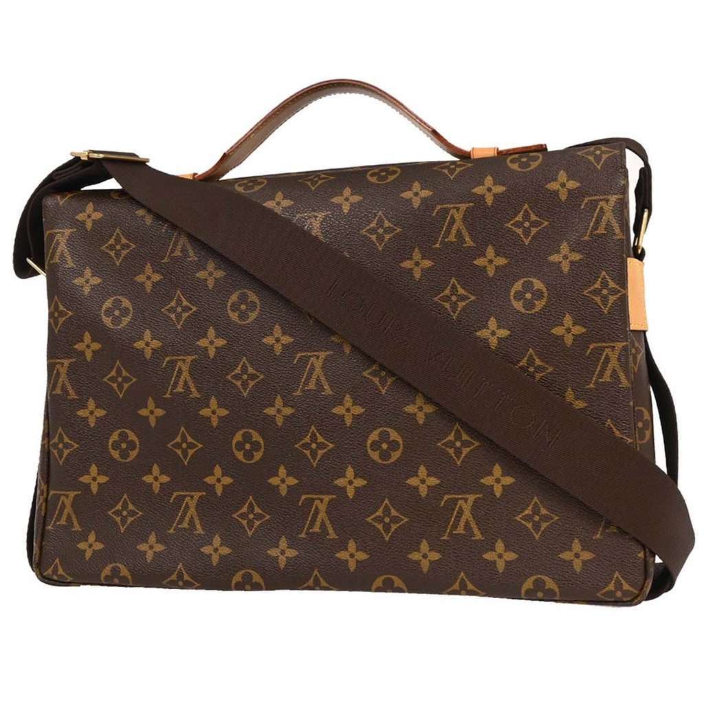 Louis Vuitton Broadway Bag Brown Canvas Good condition - Back View