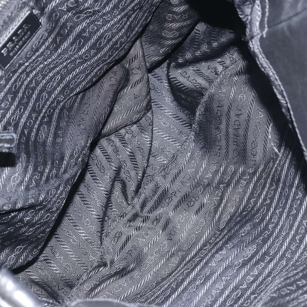 Prada Vintage Shoulder Bag Black Good condition - Box View