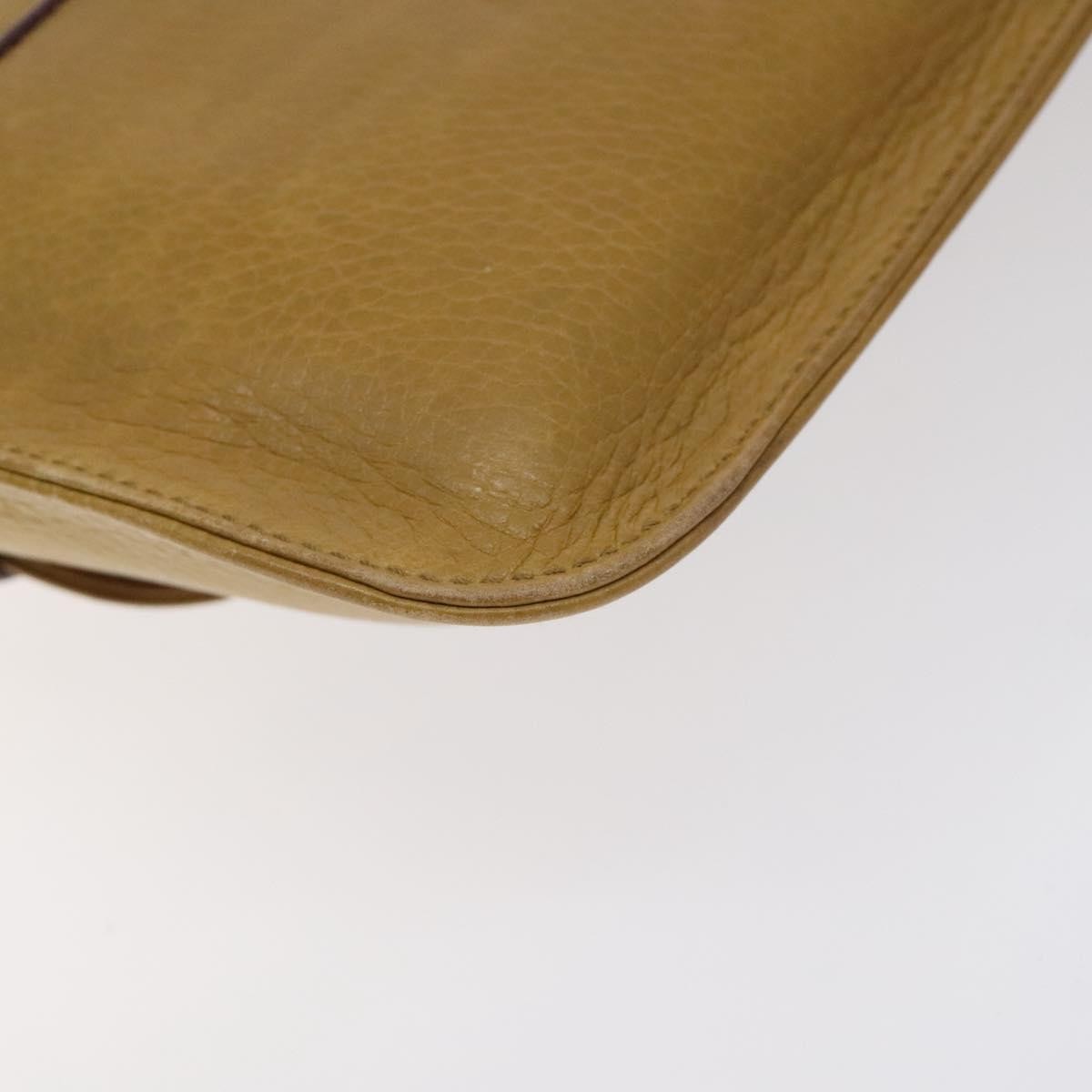 Cartier Must de Cartier Clutch bag Beige Leather Good condition - Box View