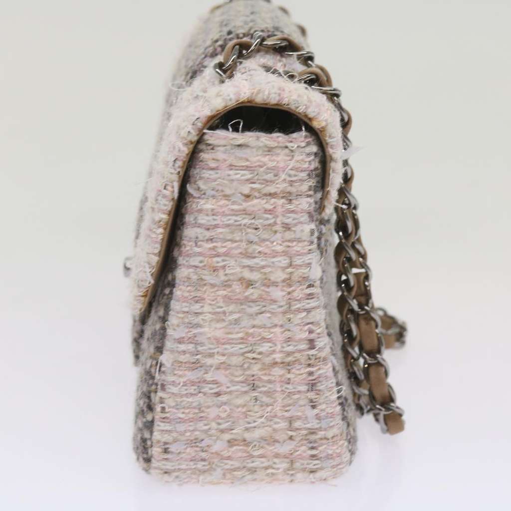 Chanel Classic Flap Clutch with Chain Other Tweed Good condition - Model View