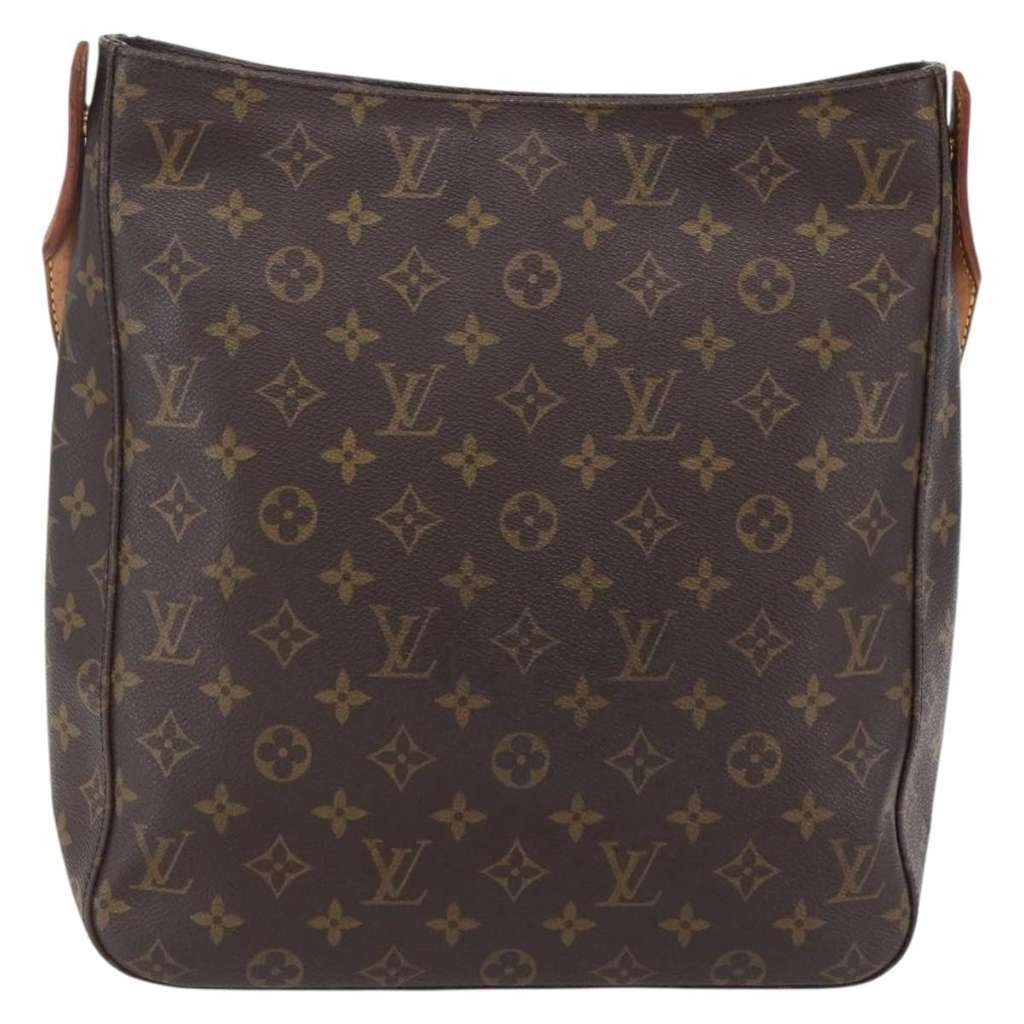 Louis Vuitton Looping Handbag Brown Canvas Good condition - Back View
