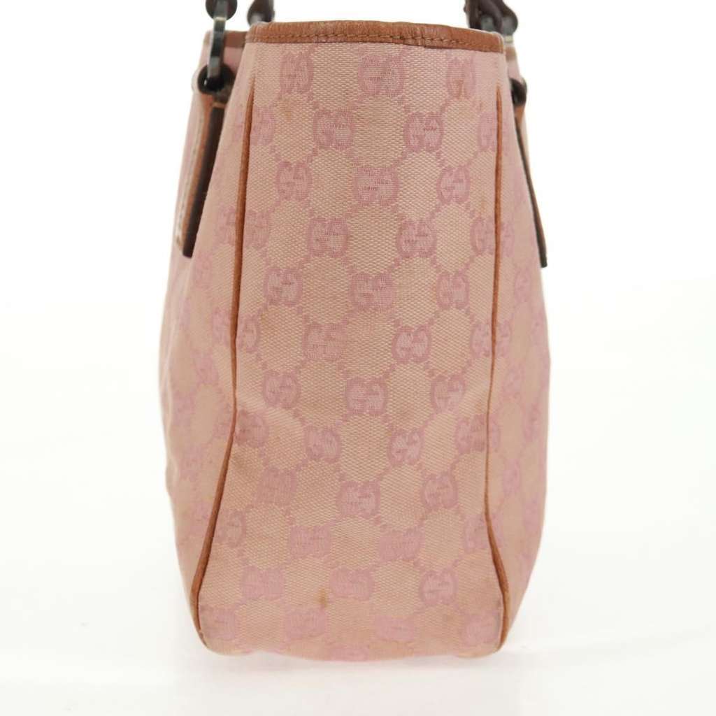 Gucci Vintage Open Tote Pink Canvas Good condition - Inside View