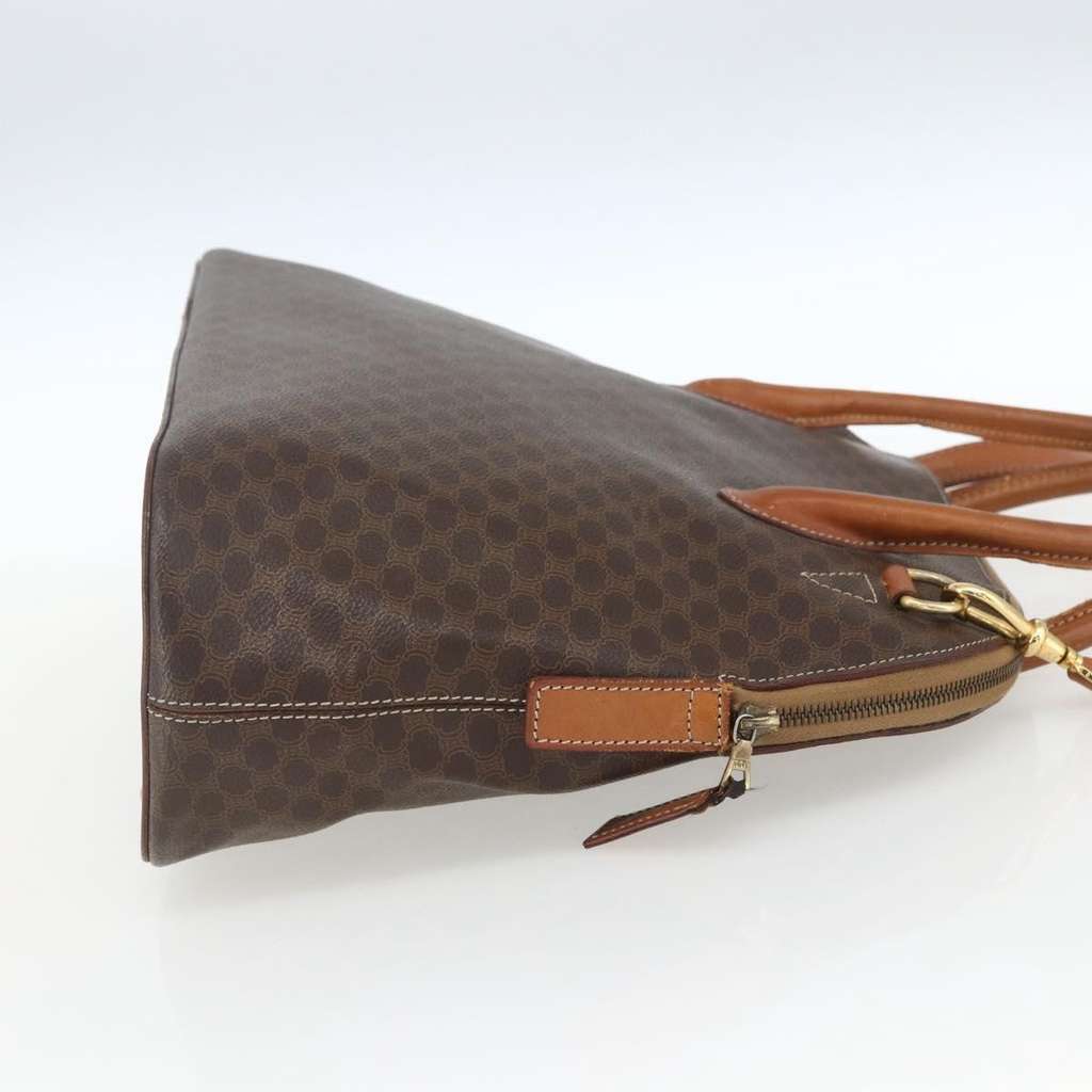 Celine Vintage Macadam Handbag Brown Canvas Good condition - Model View