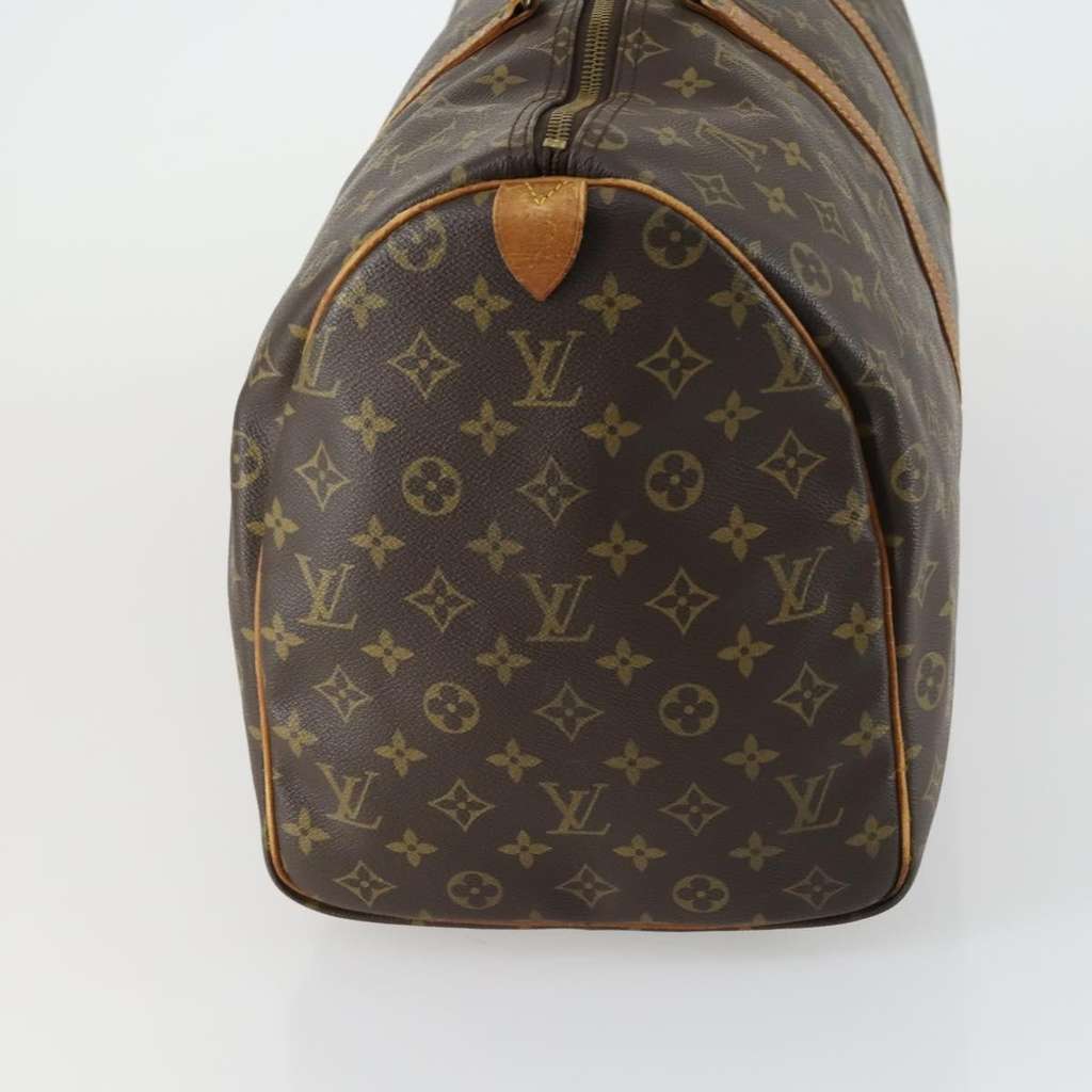 Louis Vuitton Keepall Bag Brown Canvas Fair condition - Inside View