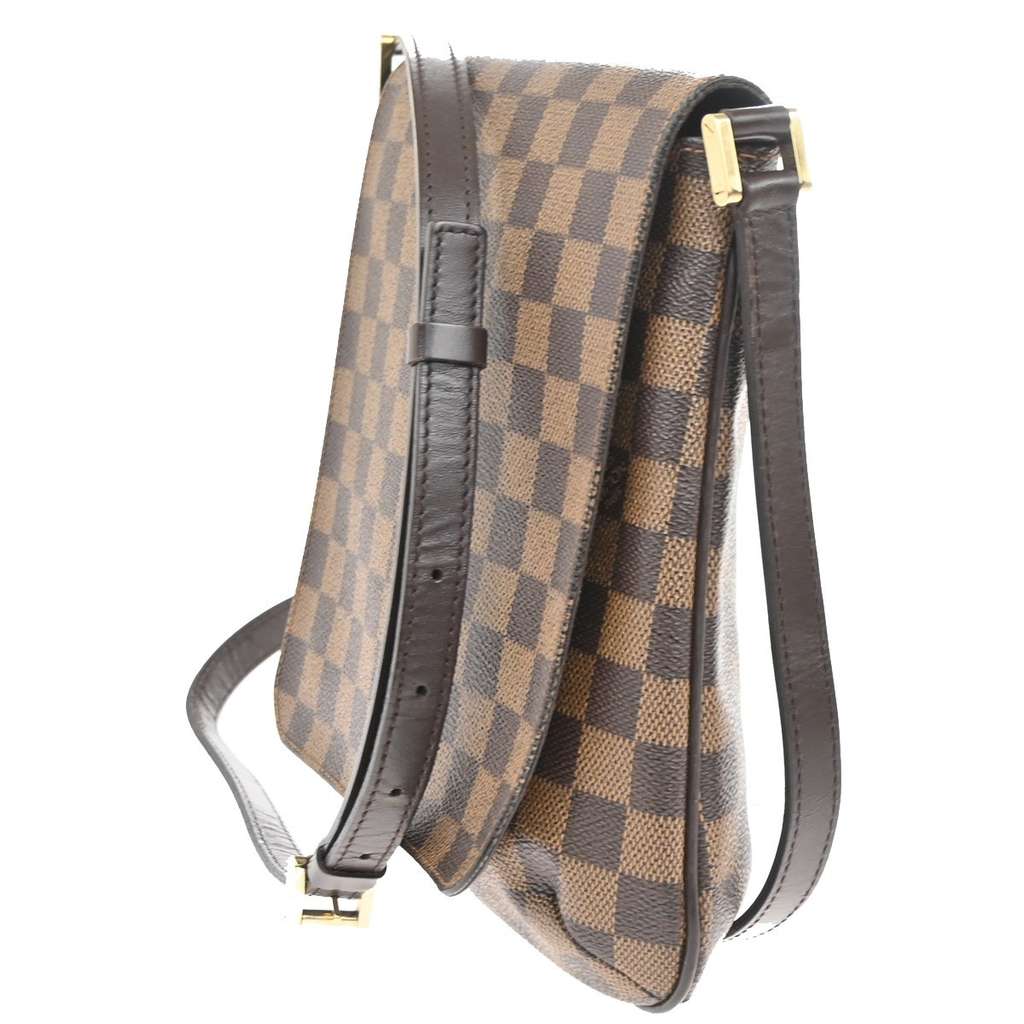 Louis Vuitton Musette Salsa Handbag Brown Canvas Good condition - Inside View