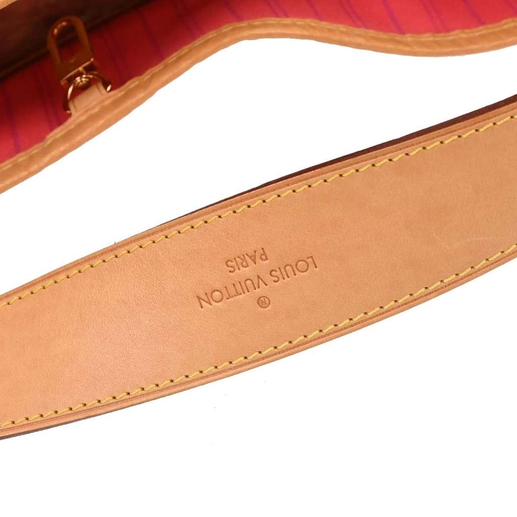 Louis Vuitton Delightful NM Handbag White Canvas Good condition - Box View