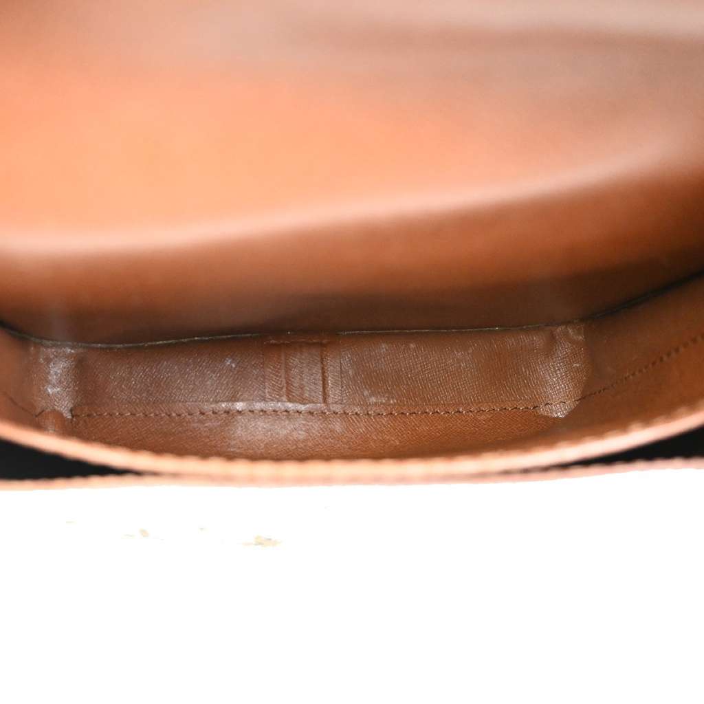 Louis Vuitton Cartouchiere Handbag Brown Canvas Good condition - Box View