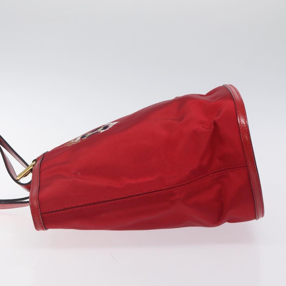 Celine Handbag Red Canvas Good condition - Model View
