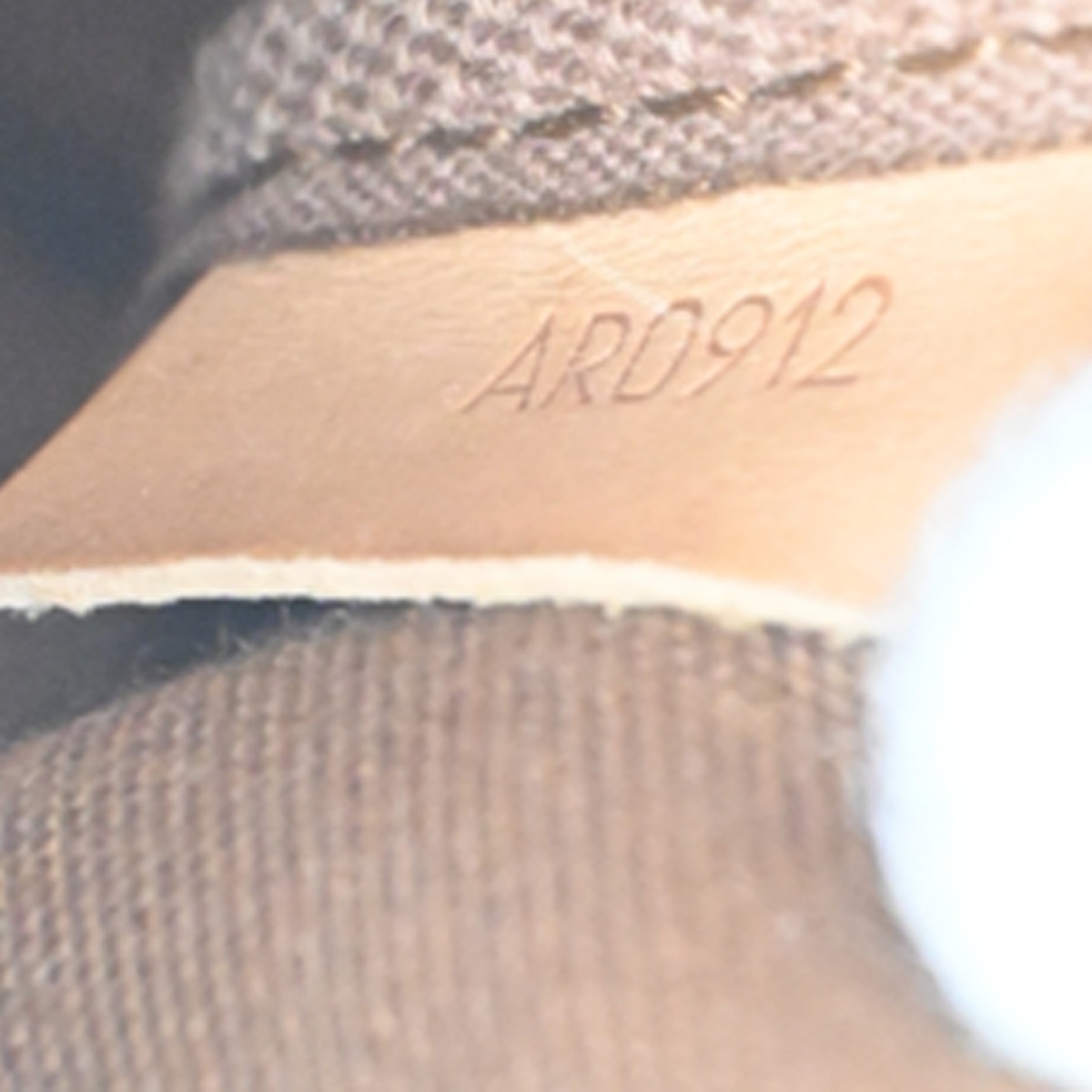 Louis Vuitton Saumur Handbag Brown Canvas Good condition - Box View