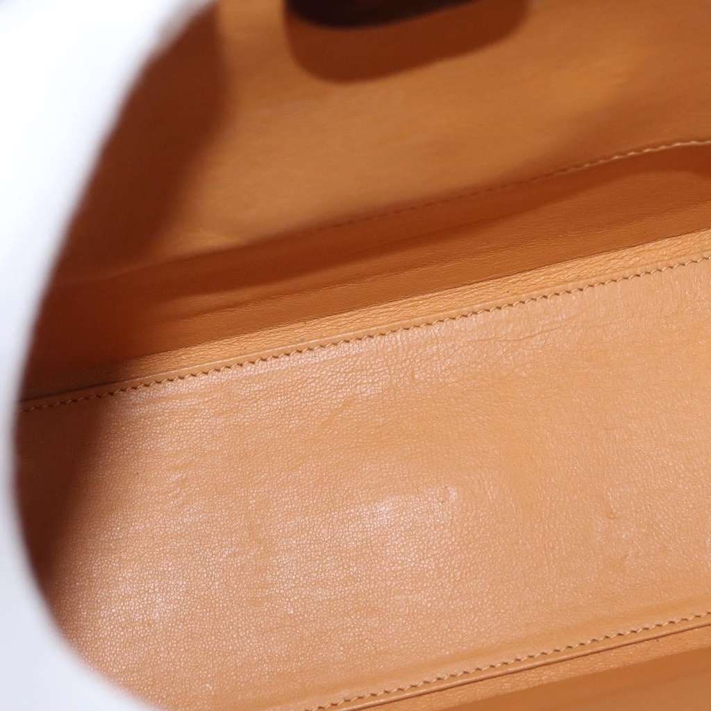 Gucci Vintage Lady Lock Top Handle Bag Burgundy Leather Good condition - Box View