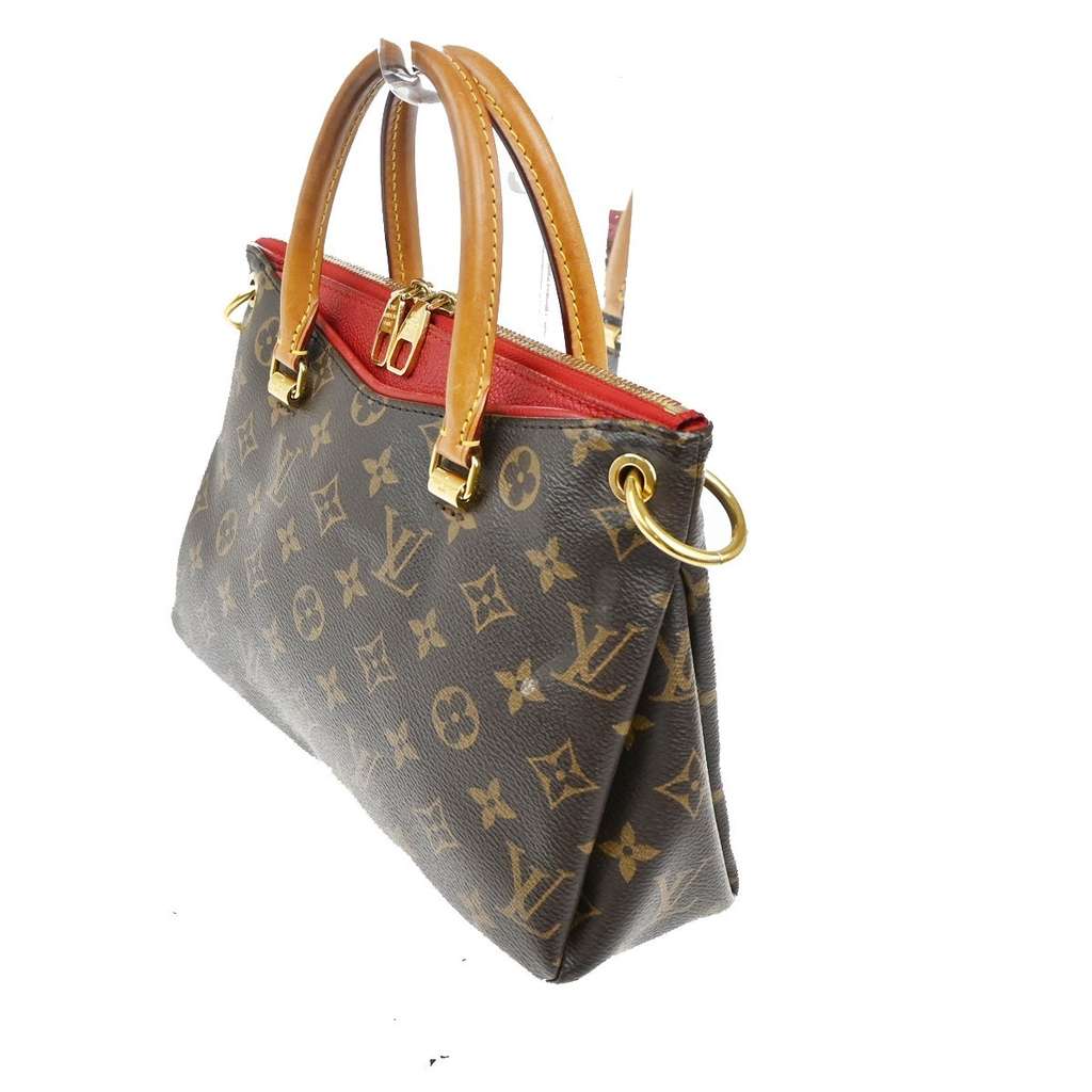 Louis Vuitton Pallas Tote Brown Canvas Good condition - Inside View