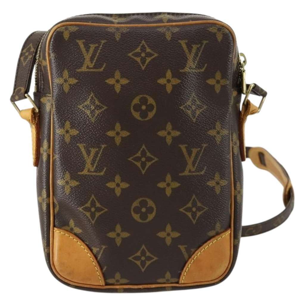 Louis Vuitton Danube Handbag Brown Canvas Good condition - Back View