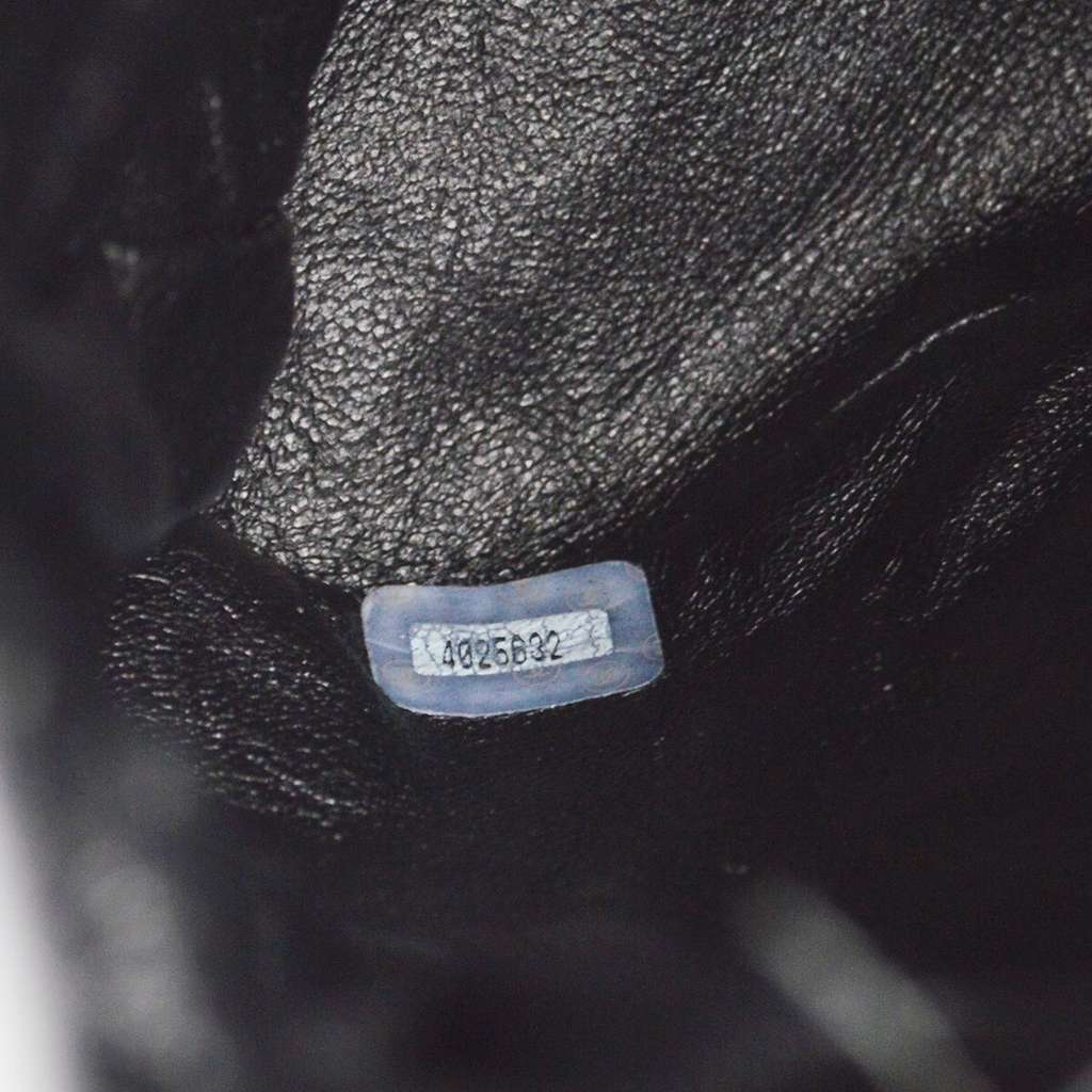 Chanel Duma Drawstring Backpack Black Leather Good condition - Box View