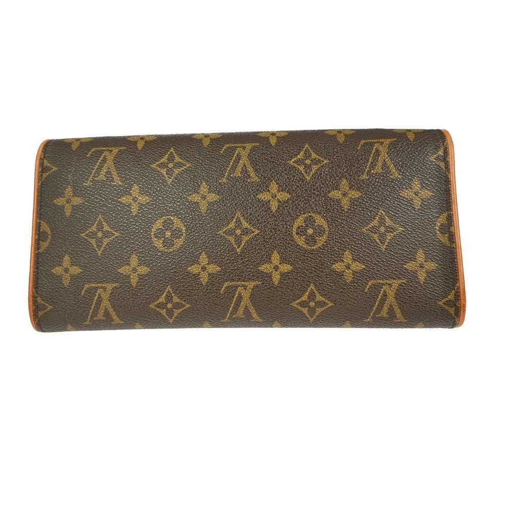 Louis Vuitton Twin Handbag Brown Canvas Good condition - Back View