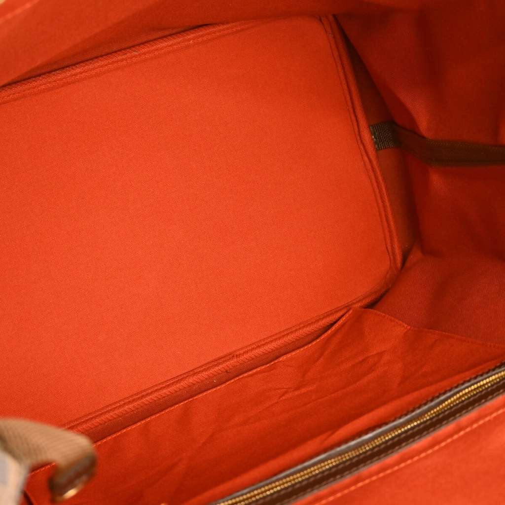Louis Vuitton Greenwich Travel Bag Brown Canvas Good condition - Inside View