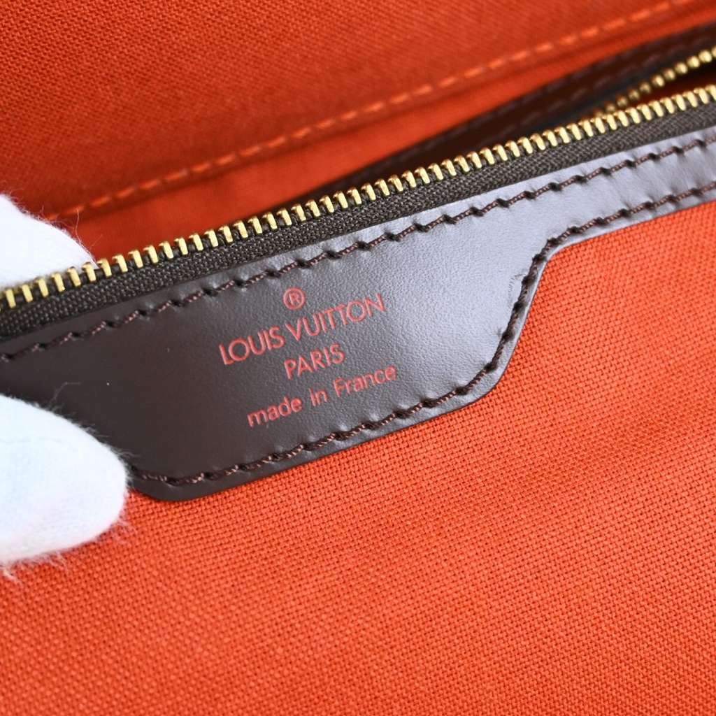 Louis Vuitton Greenwich Travel Bag Brown Canvas Good condition - Box View