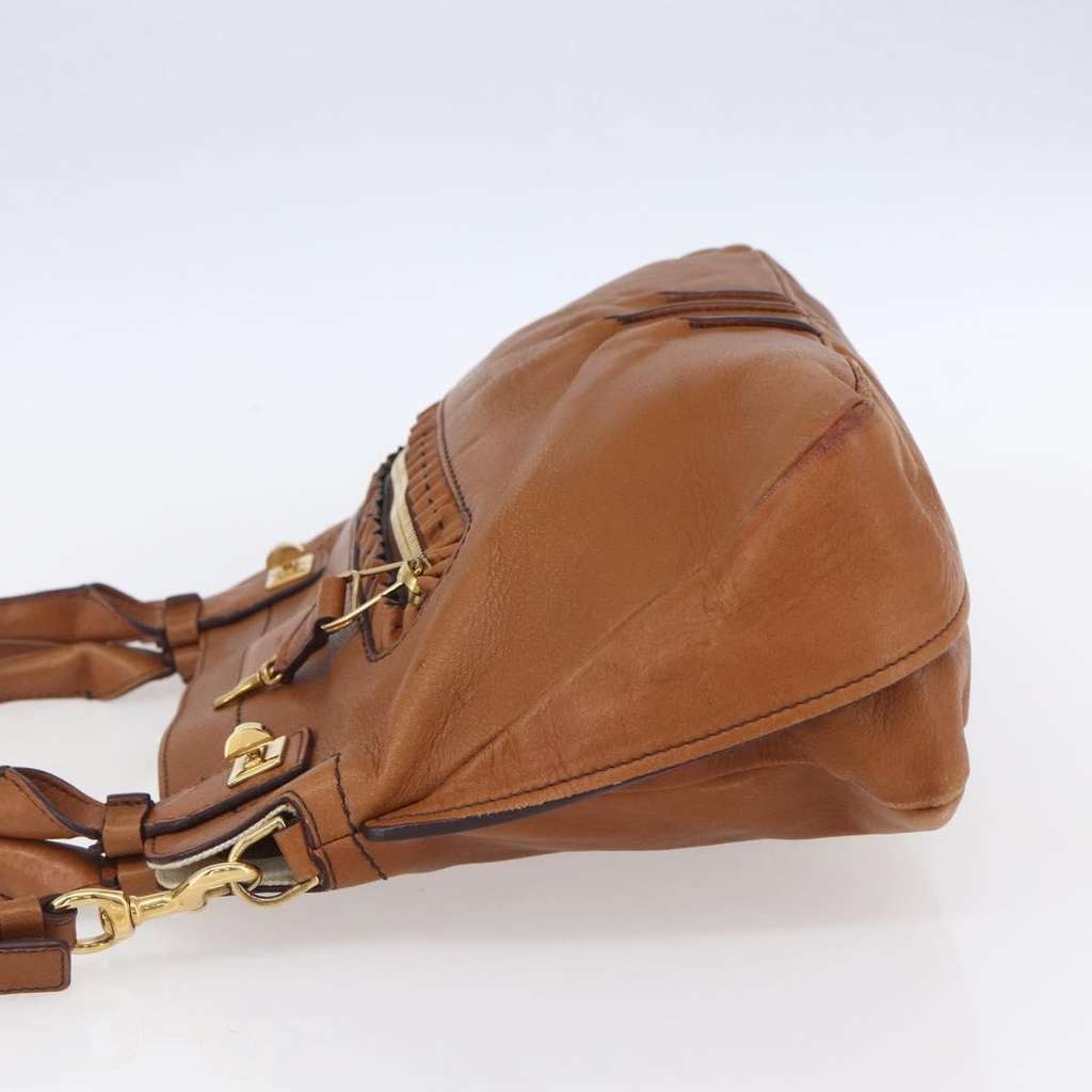 Chloe Margaret Handbag Brown Leather Good condition - Inside View