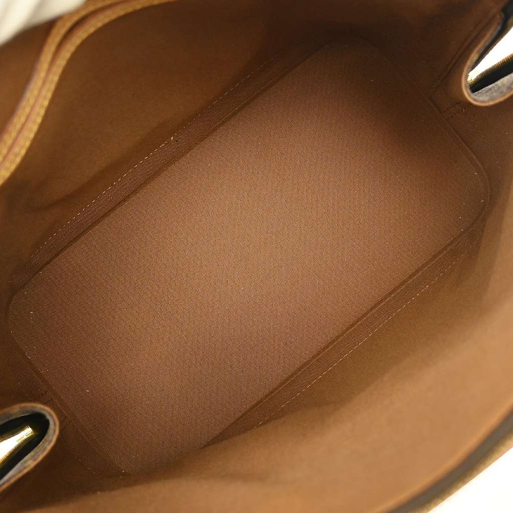 Louis Vuitton Alma Handbag Brown Canvas Good condition - Inside View