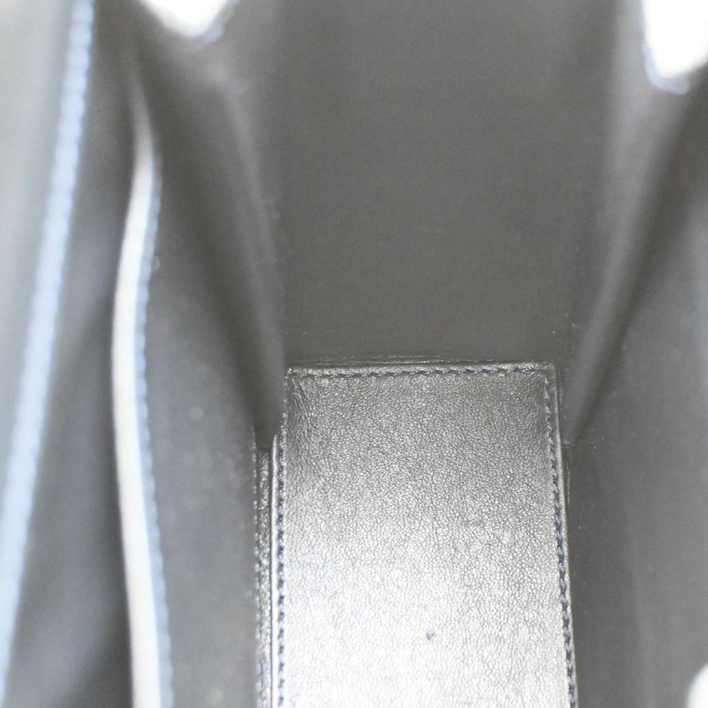 Celine Vintage Shoulder Bag Blue Leather Good condition - Box View