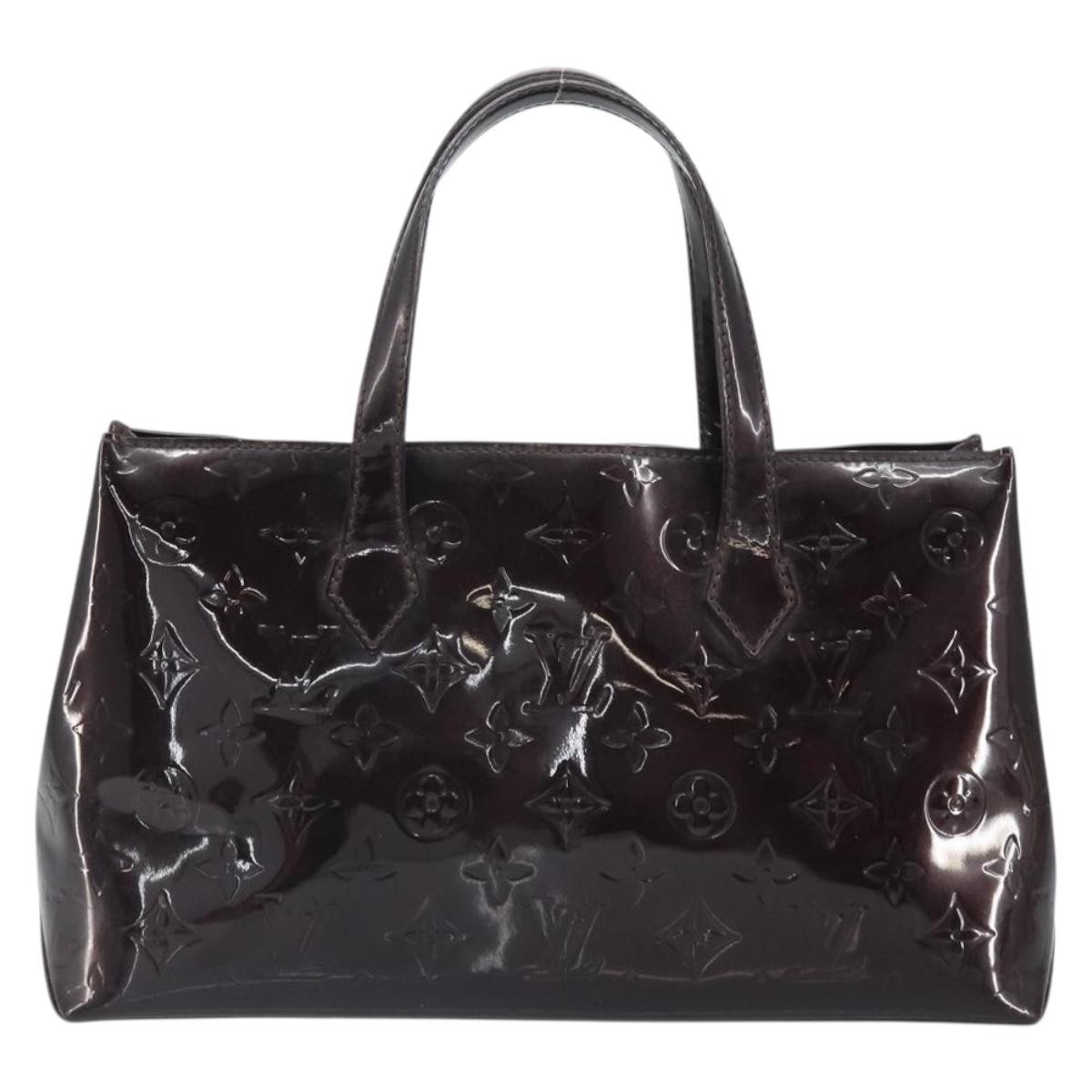 Louis Vuitton Wilshire Handbag Burgundy Good condition - Back View