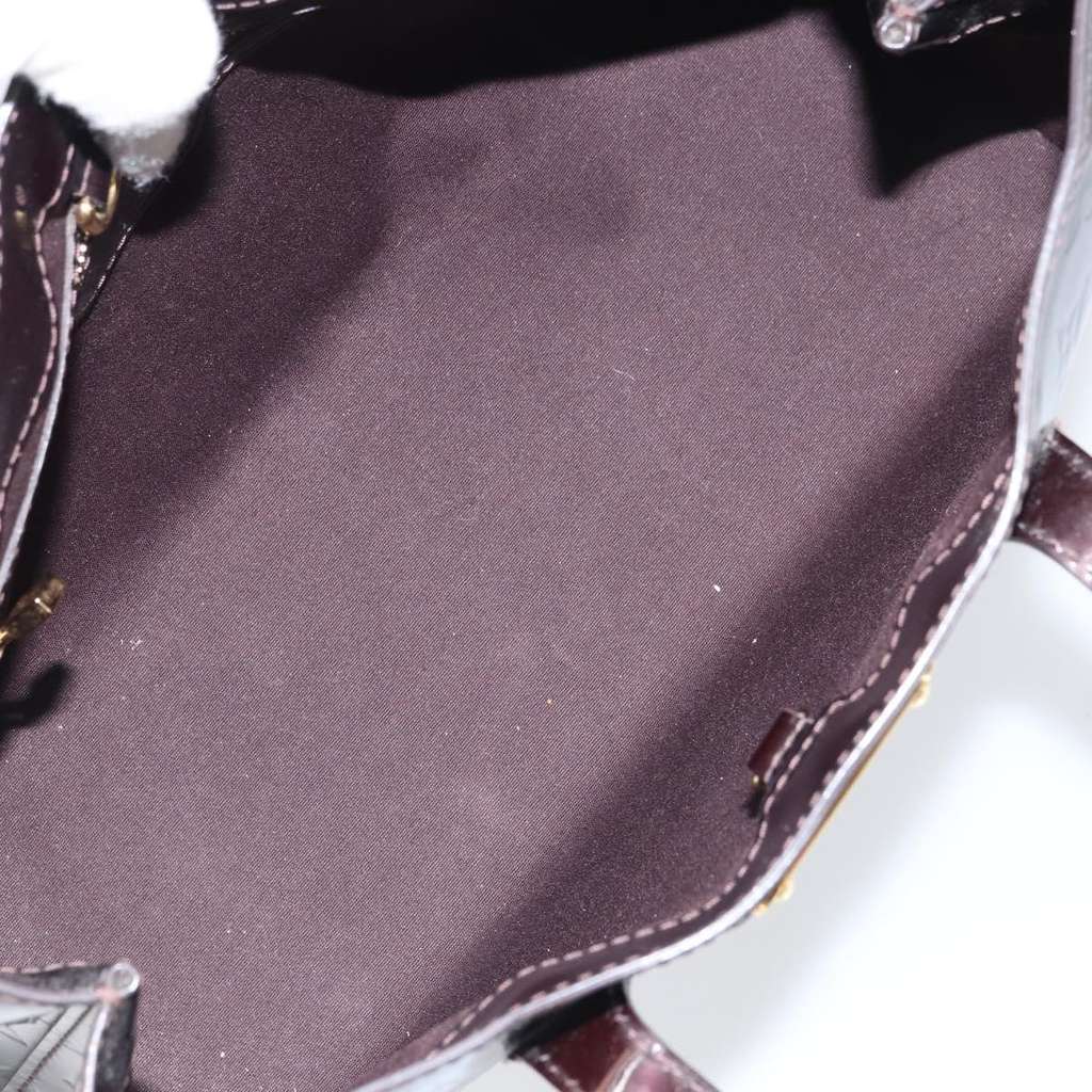 Louis Vuitton Wilshire Handbag Burgundy Good condition - Box View