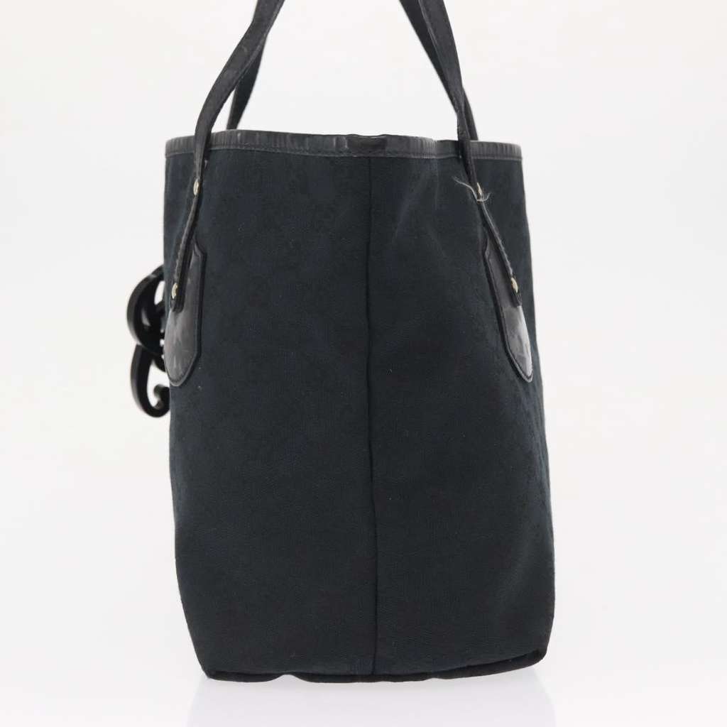 Gucci Jolie Web Tote Black Canvas Fair condition - Inside View