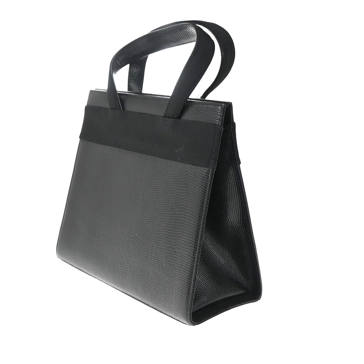 Salvatore Ferragamo Convertible Vara Bow Tote Black Leather Good condition - Model View