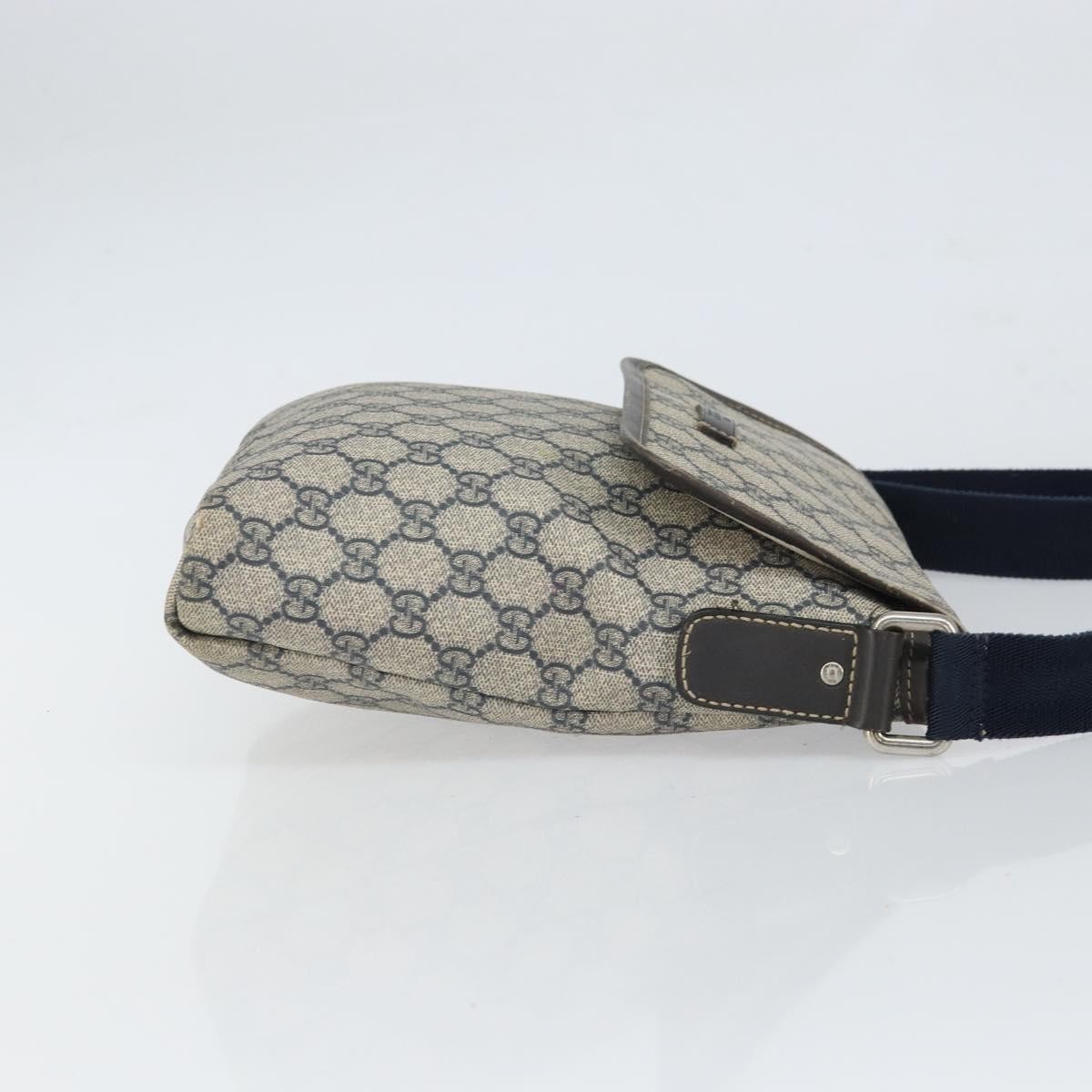 Gucci Flap Messenger Navy Canvas Fair condition - Inside View