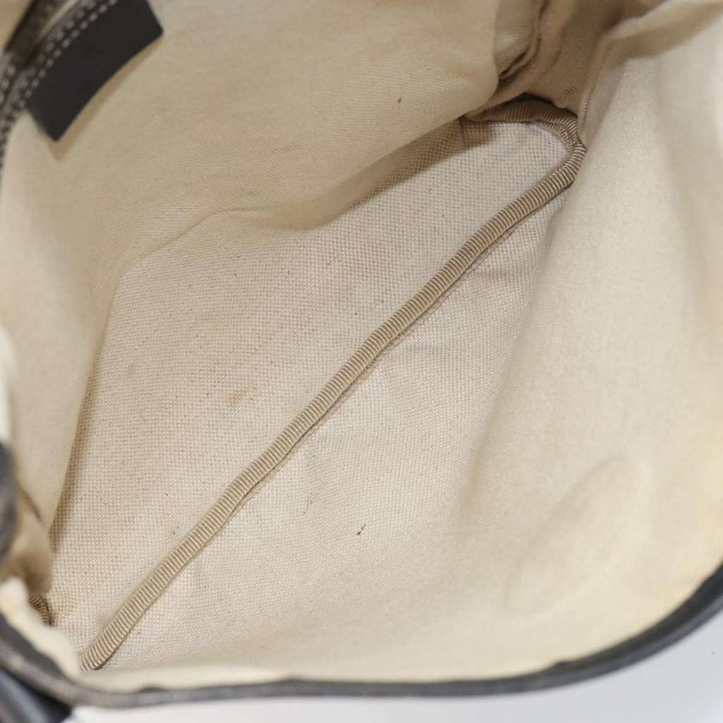 Gucci Flap Messenger Navy Canvas Fair condition - Box View