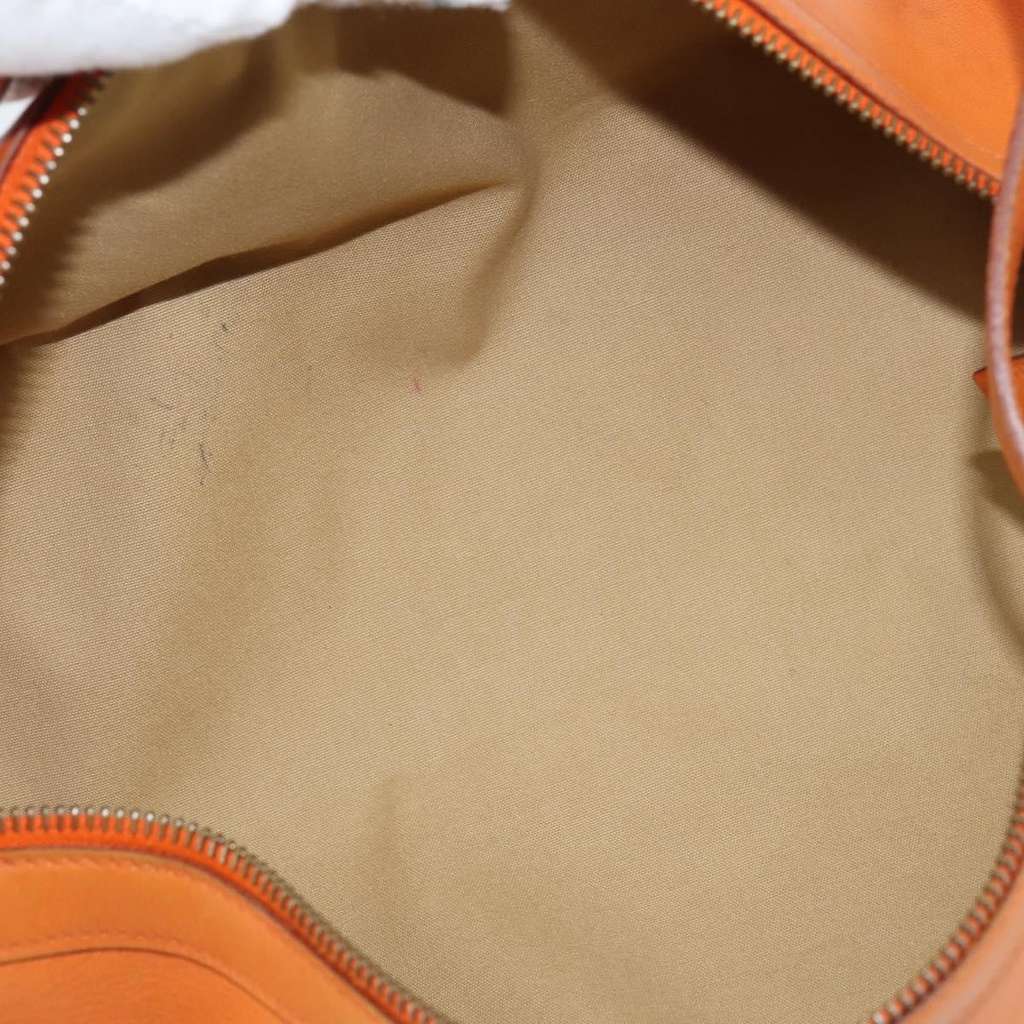 Hermès Sac Doremi Bag Orange Leather Good condition - Box View